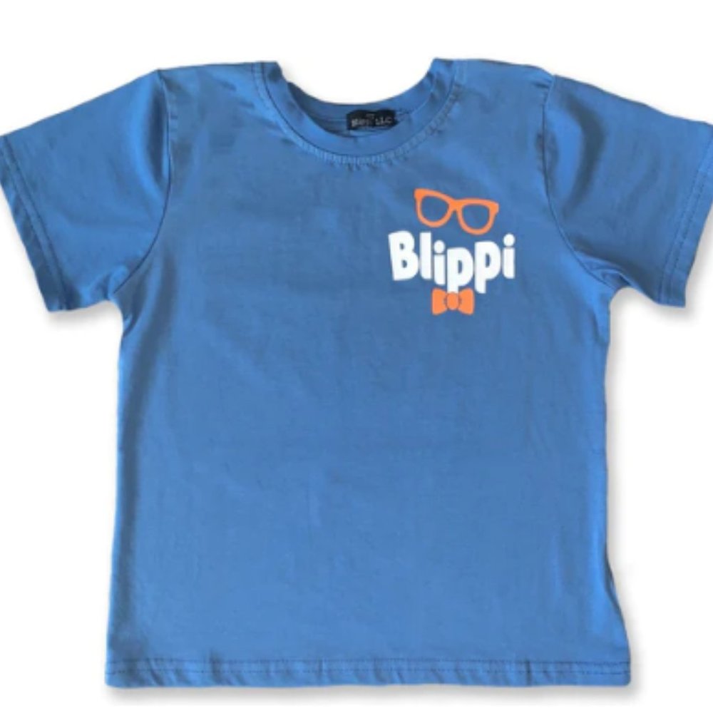 Blippi Blue & Orange T shirt (2T, 3T, 4T) BNWT